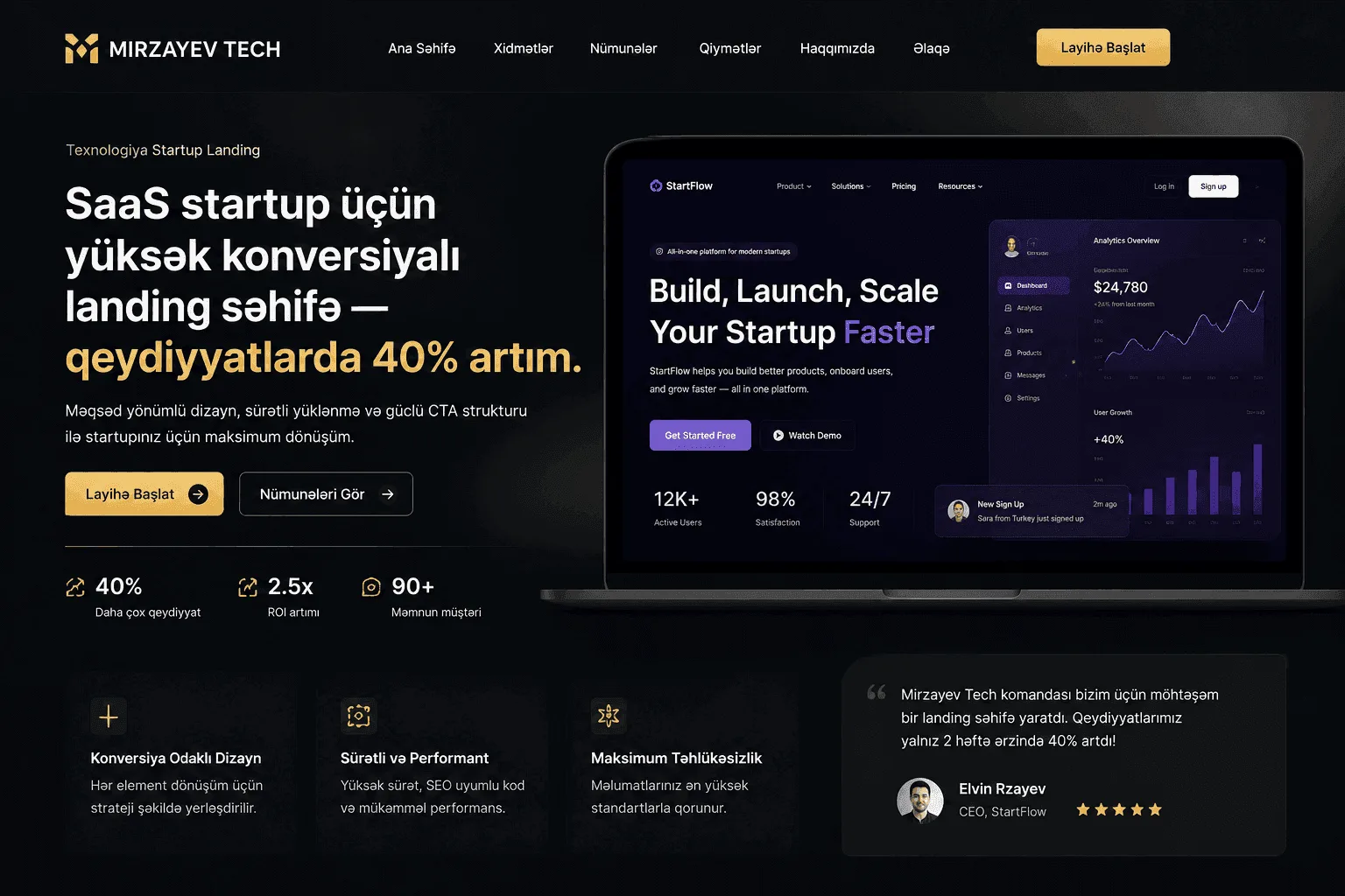 Landing Page